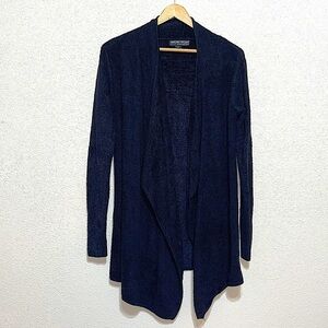 BAREFOOT DREAMS Black Bamboo Chic Cardigan